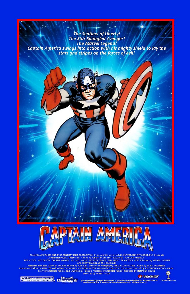 Amerika kapitány - Plakátok