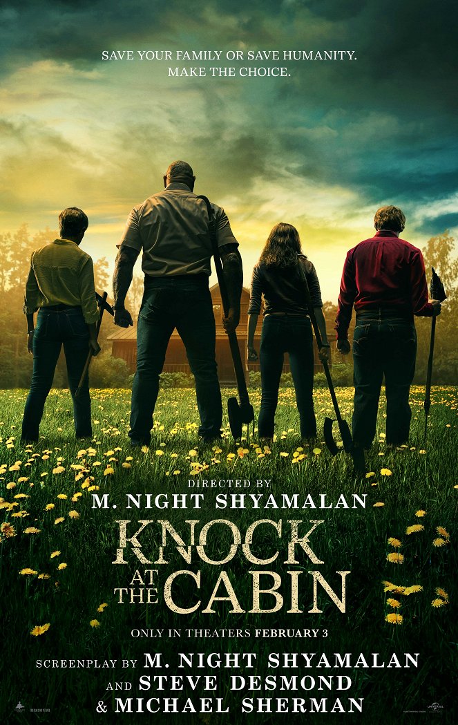 Knock at the Cabin - Affiches