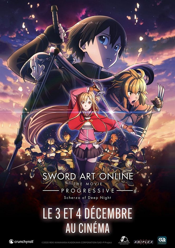 Sword Art Online: Progressive - Scherzo of Deep Night - Affiches