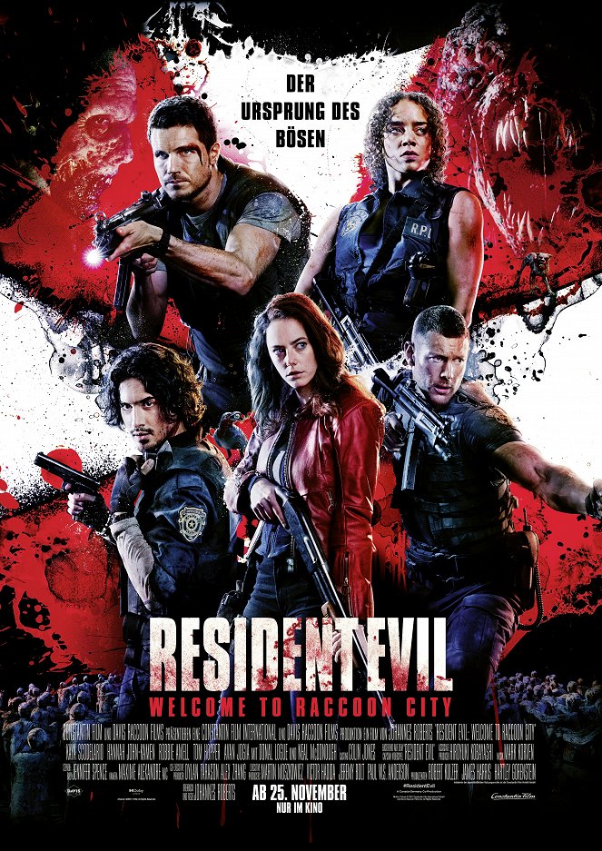 Resident Evil: Welcome to Raccoon City - Plakate