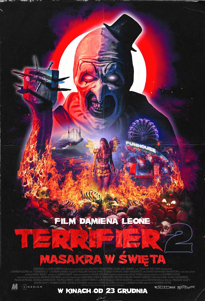 Terrifier 2. Masakra w Święta - Plakaty