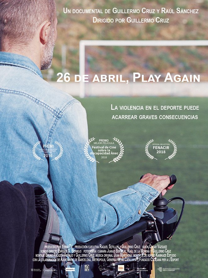 26 de abril - Play Again - Plakate