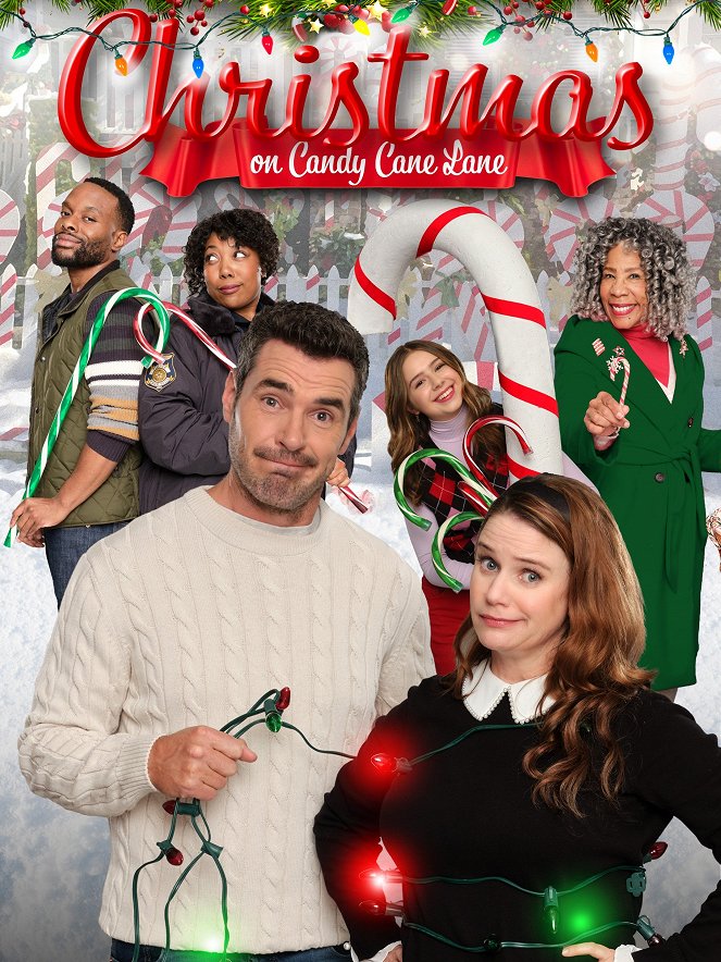 Christmas on Candy Cane Lane - Affiches