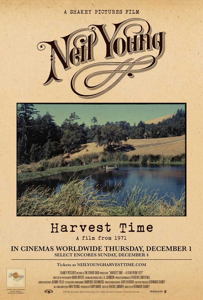 Neil Young: Harvest Time - Plakátok