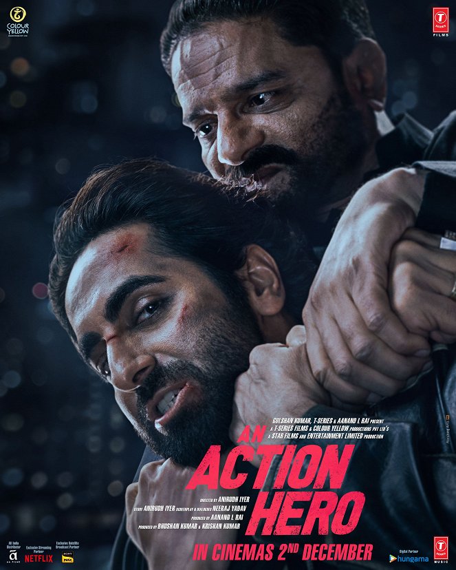 An Action Hero - Affiches