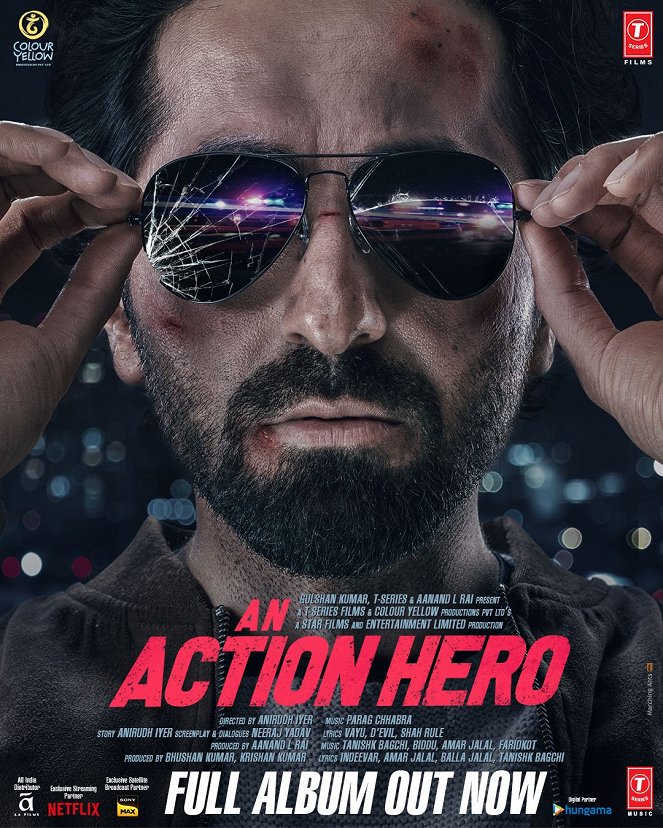 An Action Hero - Cartazes