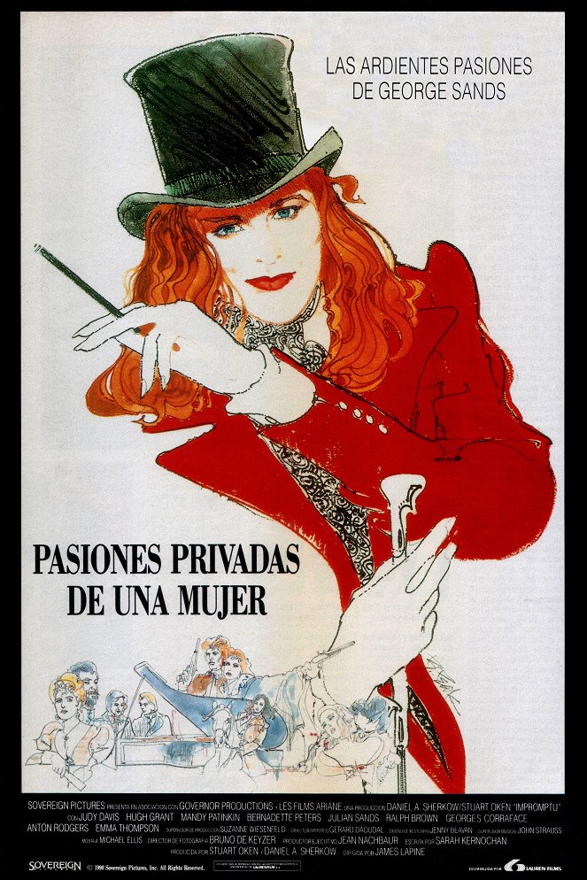 Pasiones privadas de una mujer - Carteles