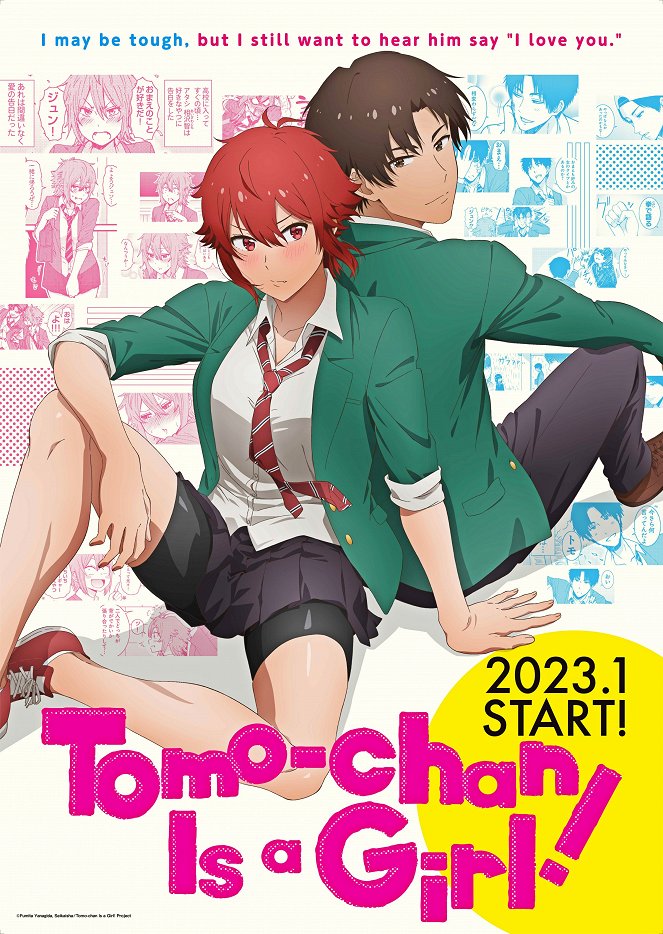 Tomo-chan Is a Girl! - Posters