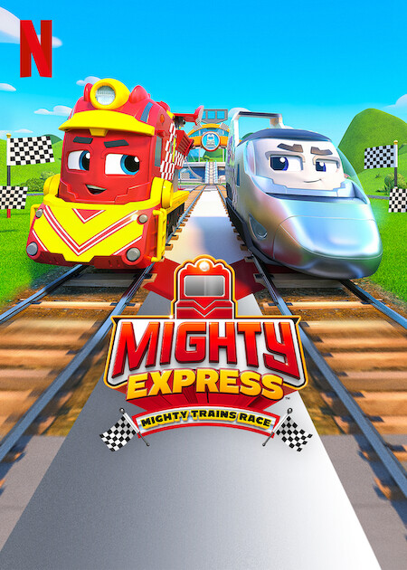Mighty Express: Wielki wyścig - Plakaty