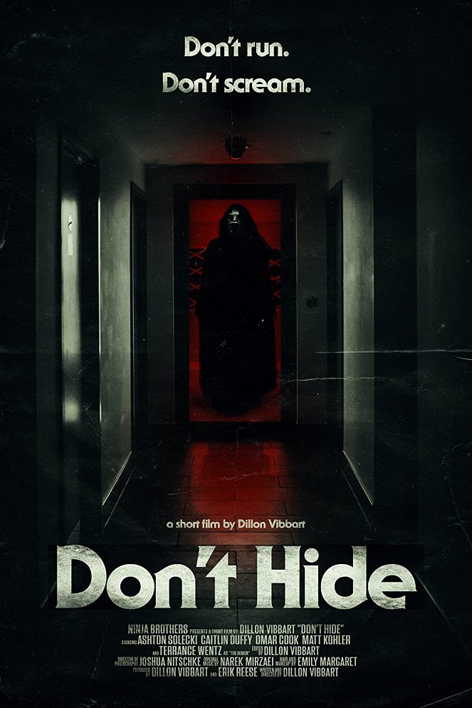 Don't Hide - Plakátok