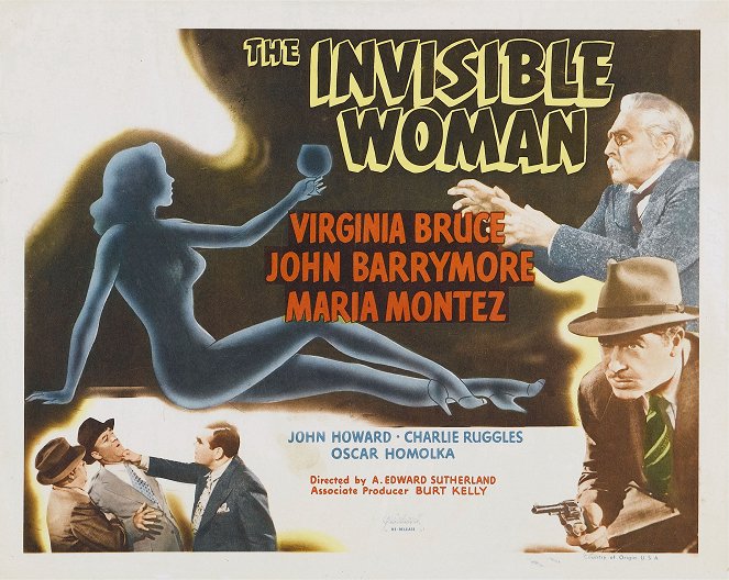 La mujer invisible - Carteles