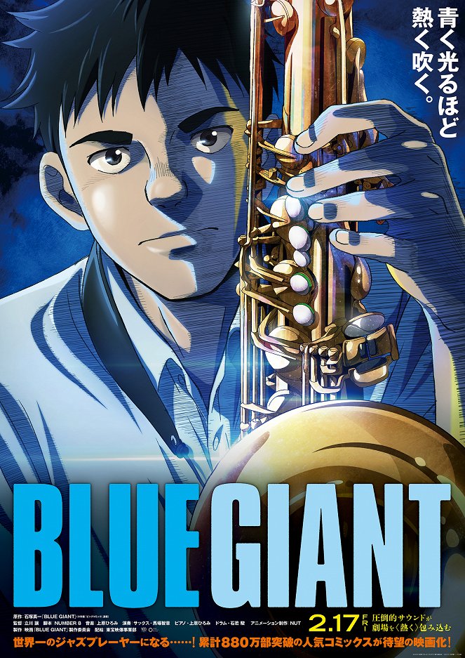 Blue Giant - Cartazes