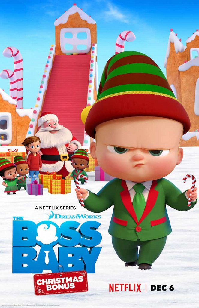 The Boss Baby: Christmas Bonus - Carteles