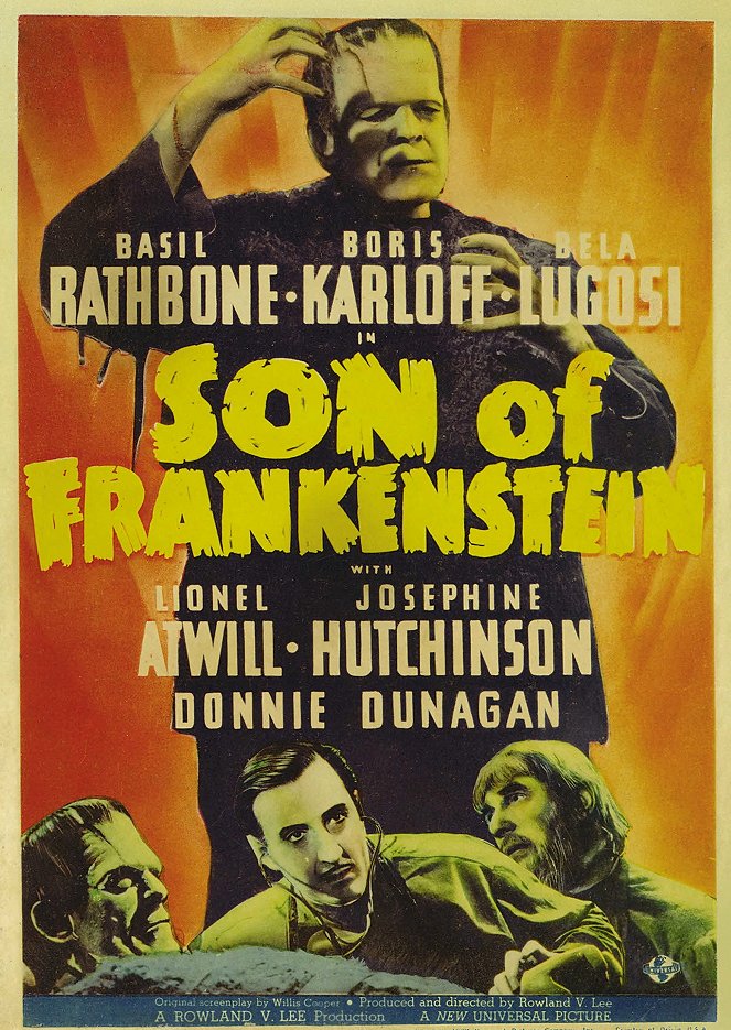 De zoon van Frankenstein - Posters