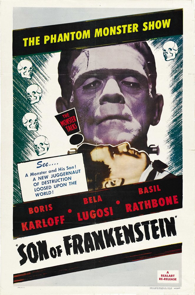 Frankenstein fia - Plakátok