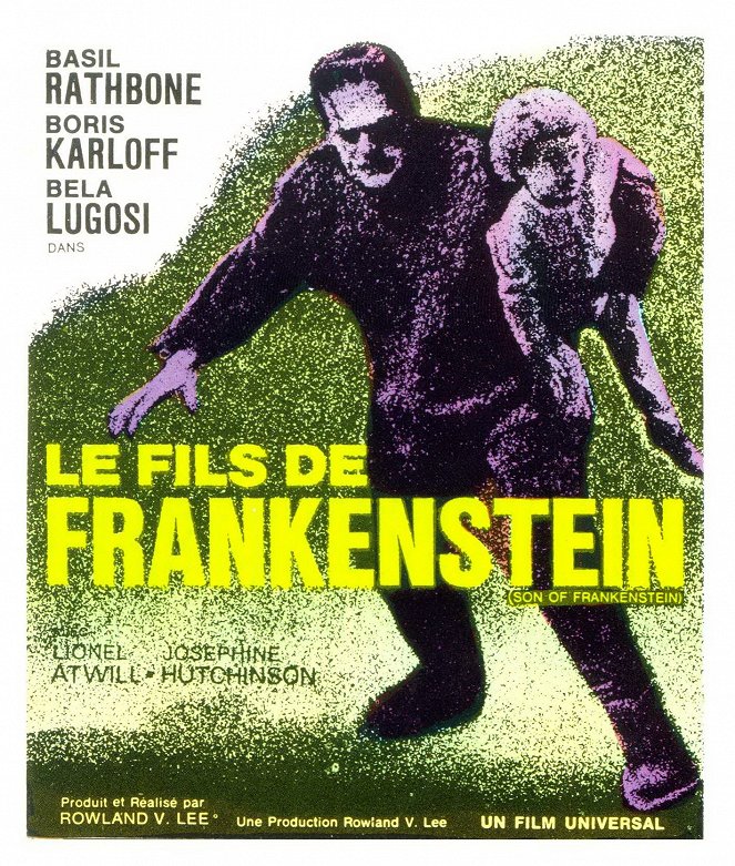 Le Fils de Frankenstein - Affiches