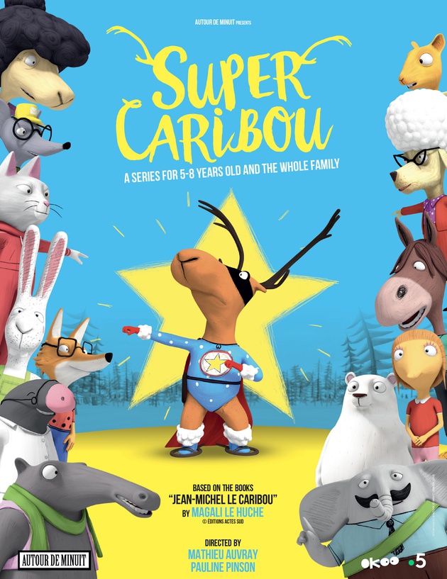 Jean-Michel, super caribou - Cartazes