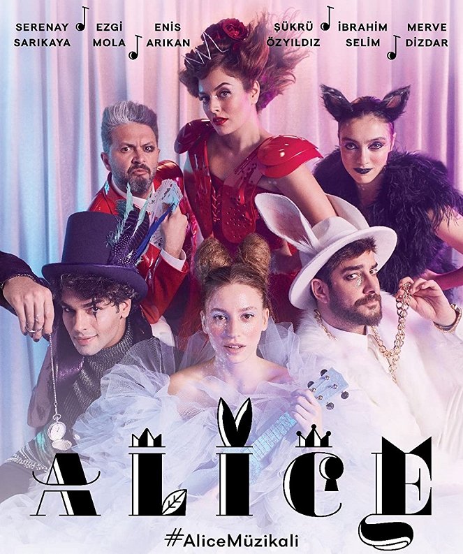 Alice Müzikali - Affiches