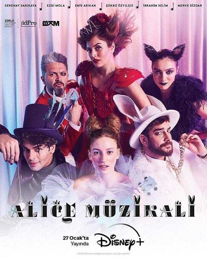 Alice Müzikali - Plakátok
