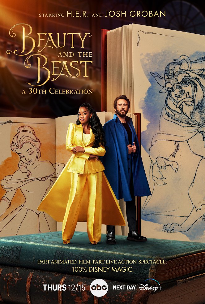 Beauty and the Beast: A 30th Celebration - Plakátok