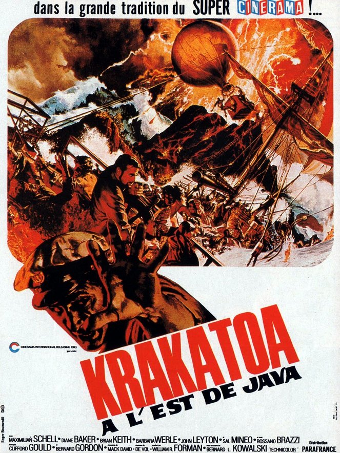 Krakatoa, à l'est de Java - Affiches