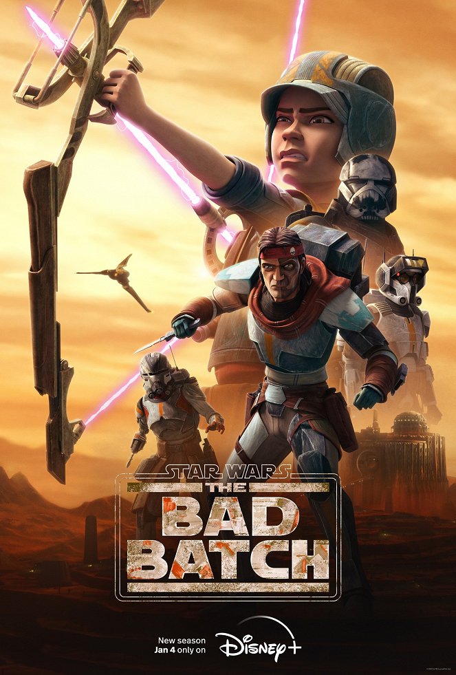 Star Wars: The Bad Batch - Star Wars: The Bad Batch - Season 2 - Julisteet