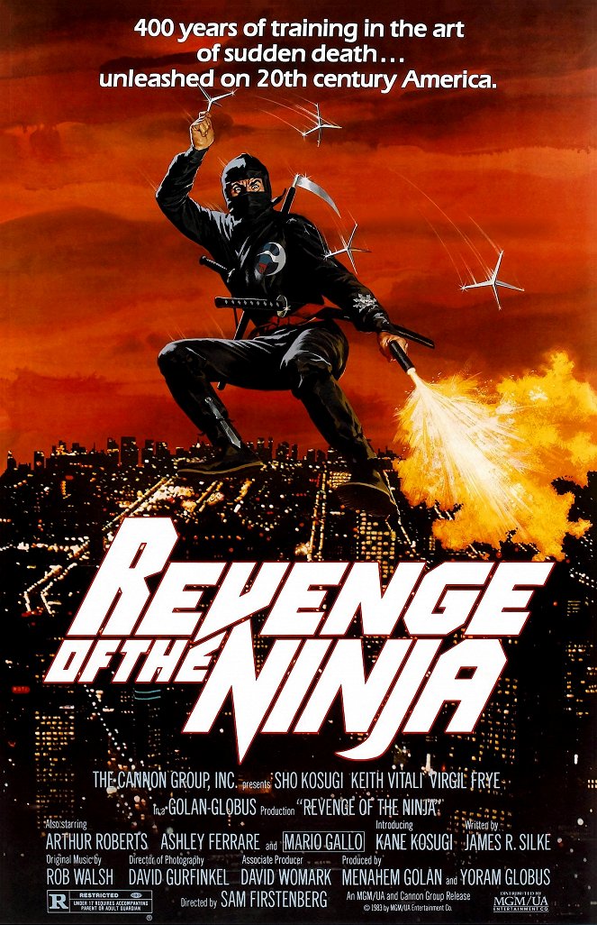 Revenge of the Ninja - Plakaty