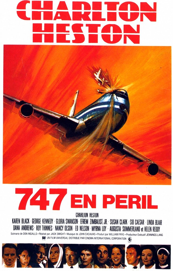 747 en péril - Affiches