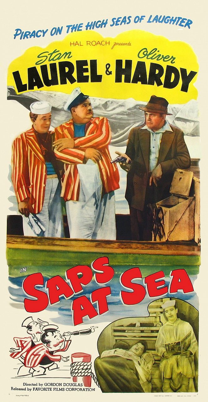 Laurel a Hardy na moři - Plakáty