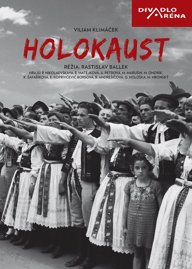 Divadlo Aréna: Holokaust - Affiches
