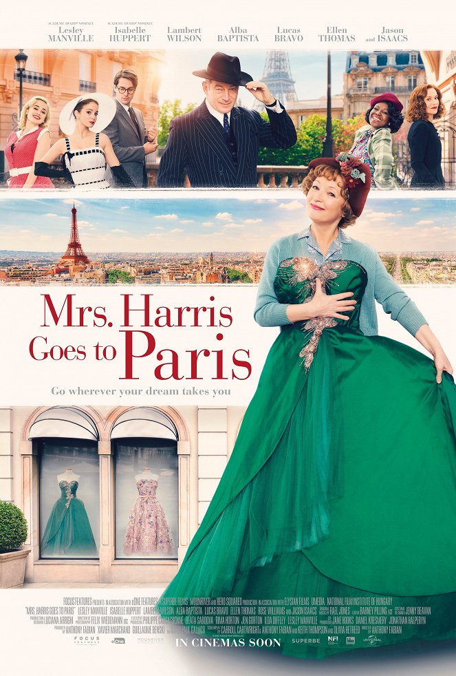 Pani Harrisová ide do Paríža - Plagáty