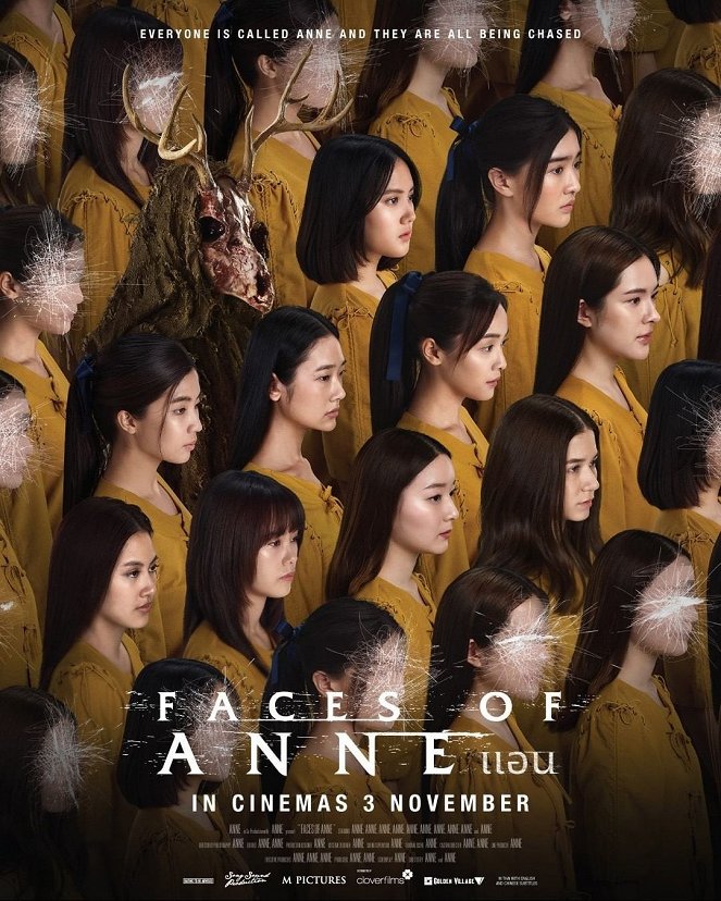 Faces of Anne - Carteles