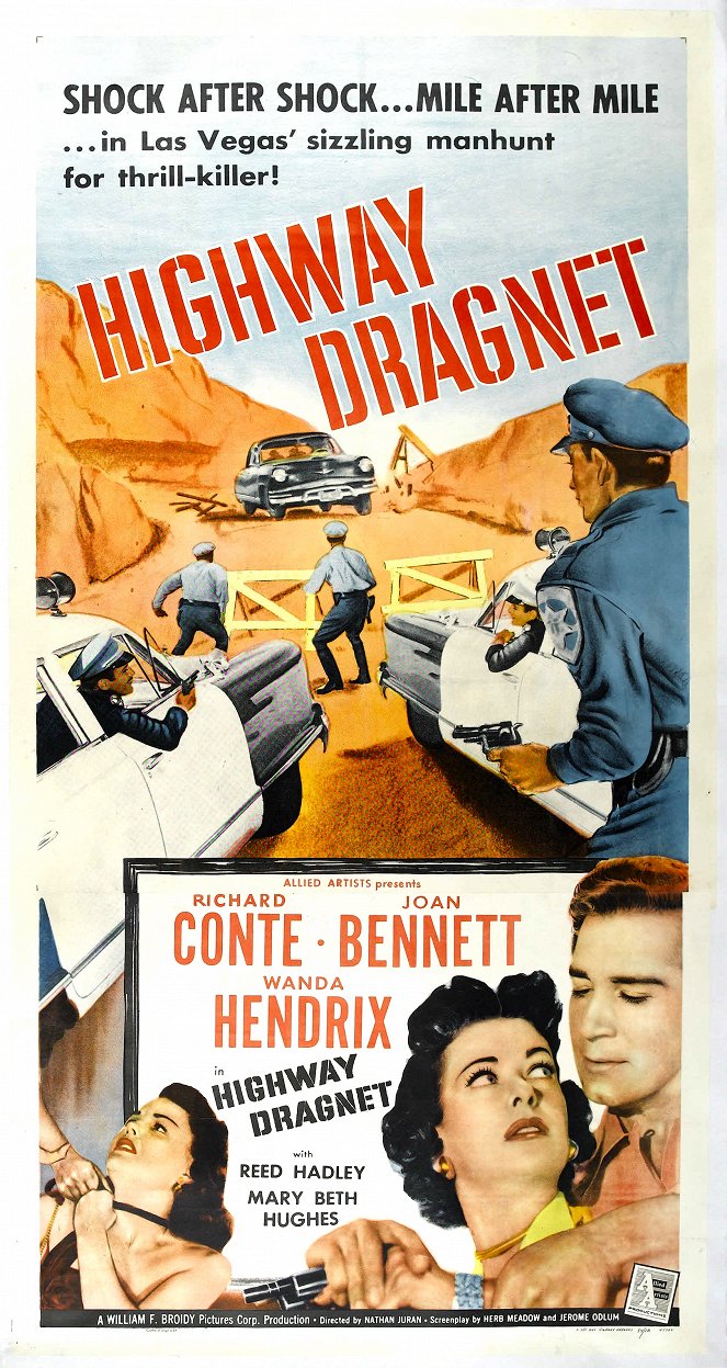 Highway Dragnet - Posters