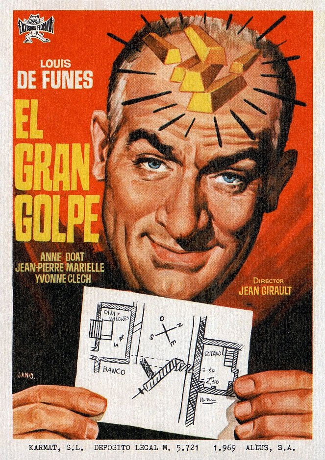 El gran golpe - Carteles