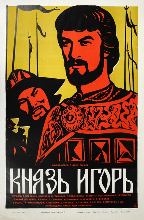Kňaz Igor - Plakate