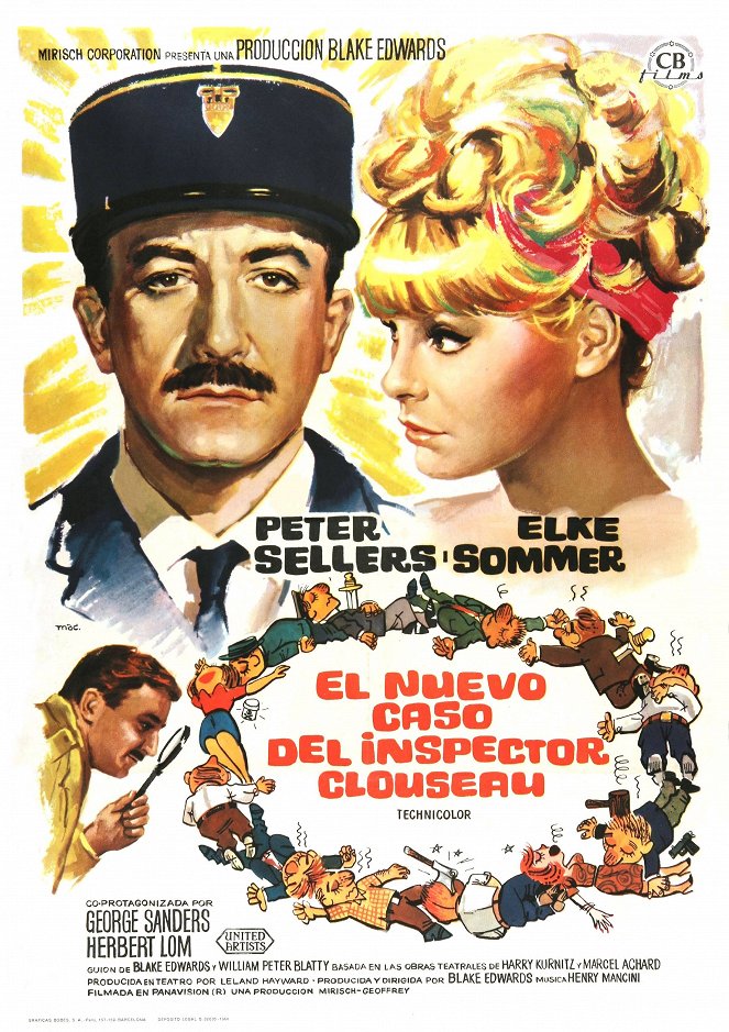 El nuevo caso del inspector Clouseau - Carteles
