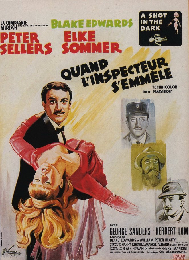 Quand l'inspecteur s'emmêle - Affiches