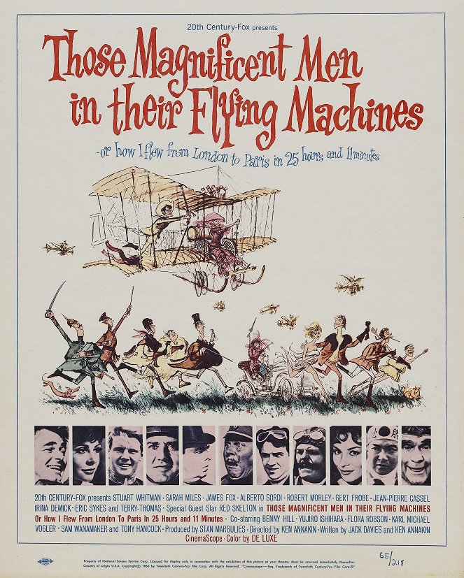 Those Magnificent Men in Their Flying Machines, or How I Flew from London to Paris in 25 hours 11 minutes - Posters