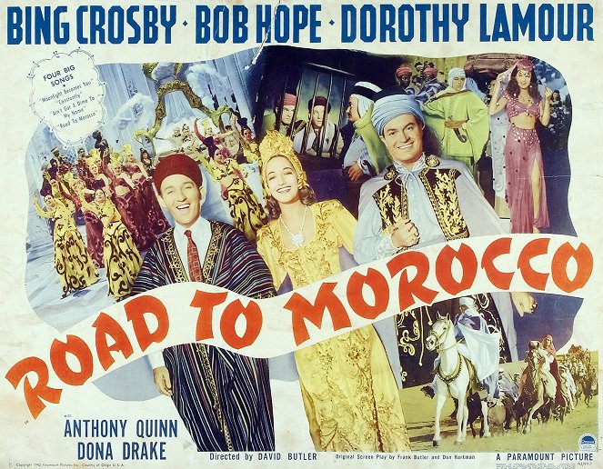 Road to Morocco - Posters