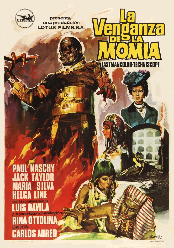 La venganza de la momia - Plakáty