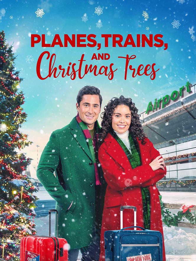 Letadla, vlaky a vánoční stromky - Plakáty