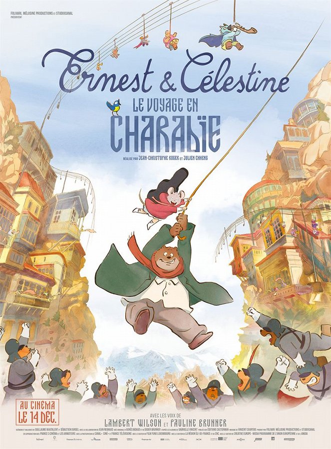 Ernest et Célestine : Le voyage en Charabie - Affiches