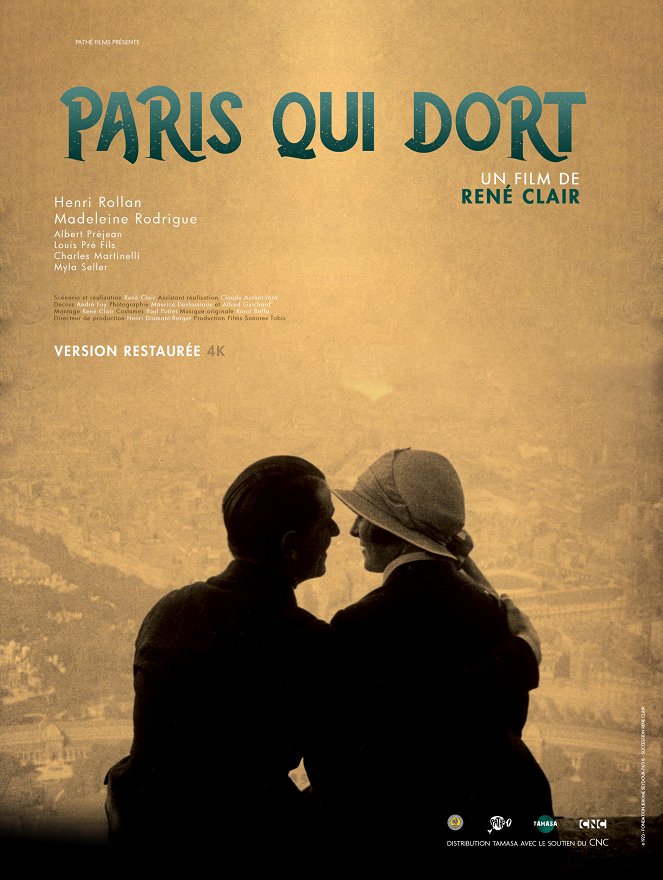 Paris qui dort - Affiches