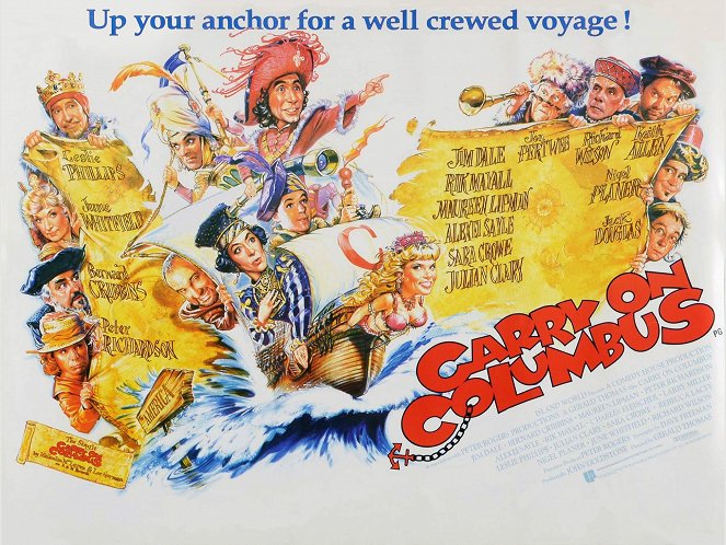 Carry On Columbus - Affiches