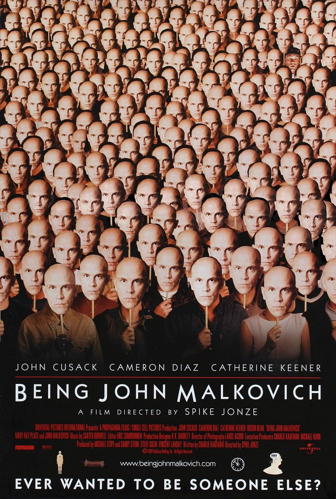 V koži Johna Malkovicha - Plagáty