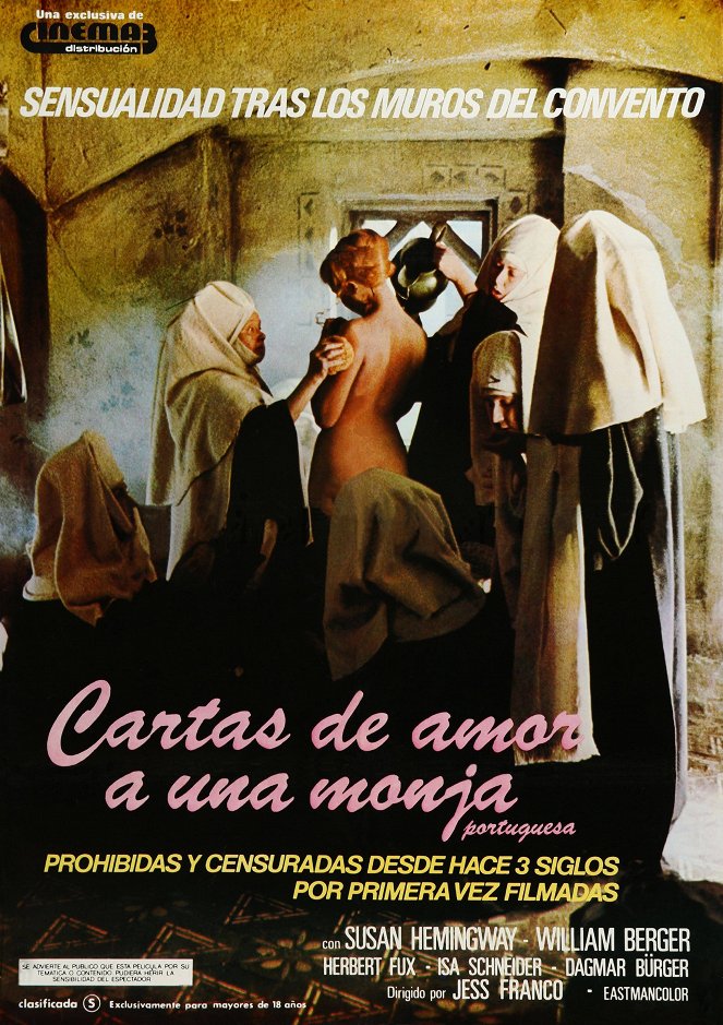 Cartas de amor a una monja portugesa - Carteles