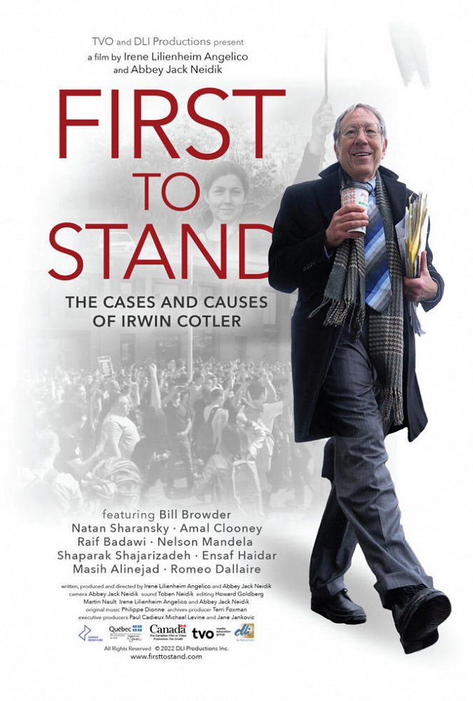 First to Stand: the Cases and Causes of Irwin Cotler - Plagáty