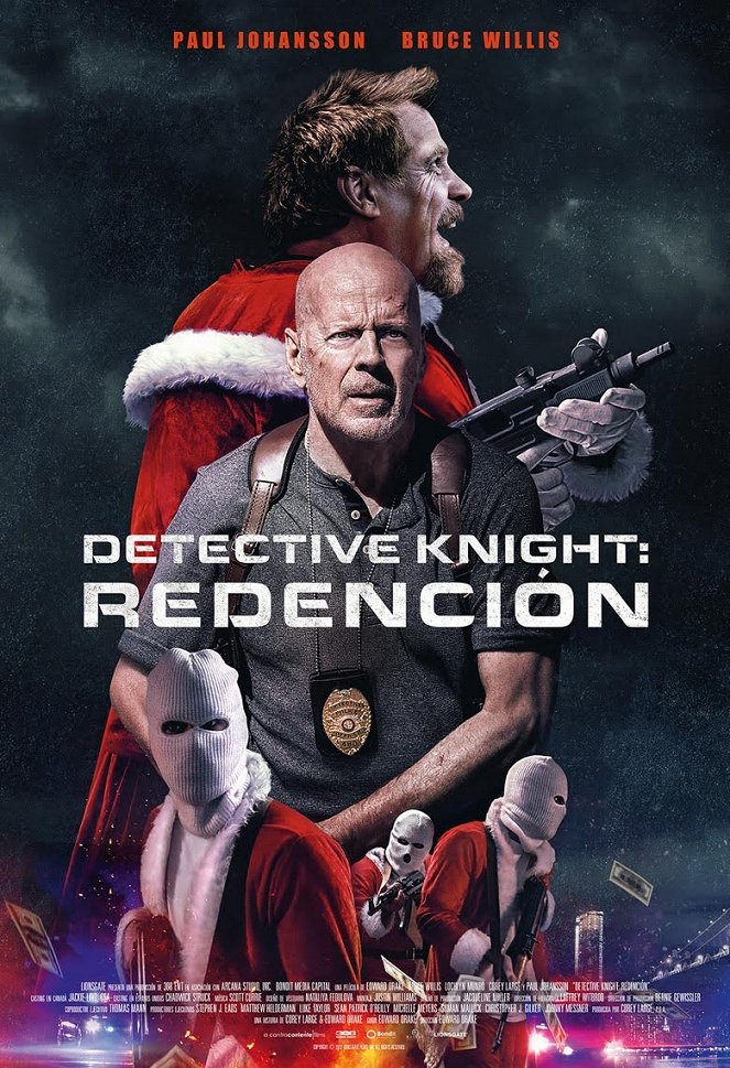 Detective Knight: Redención - Carteles