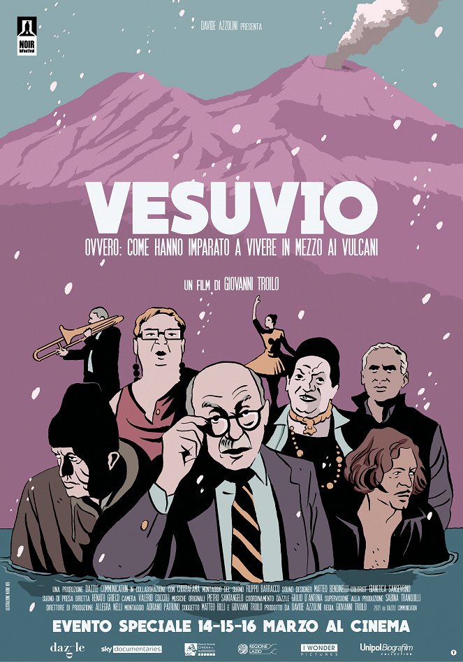 Vesuvio or: How They Learned to Live Between Volcanoes - Affiches