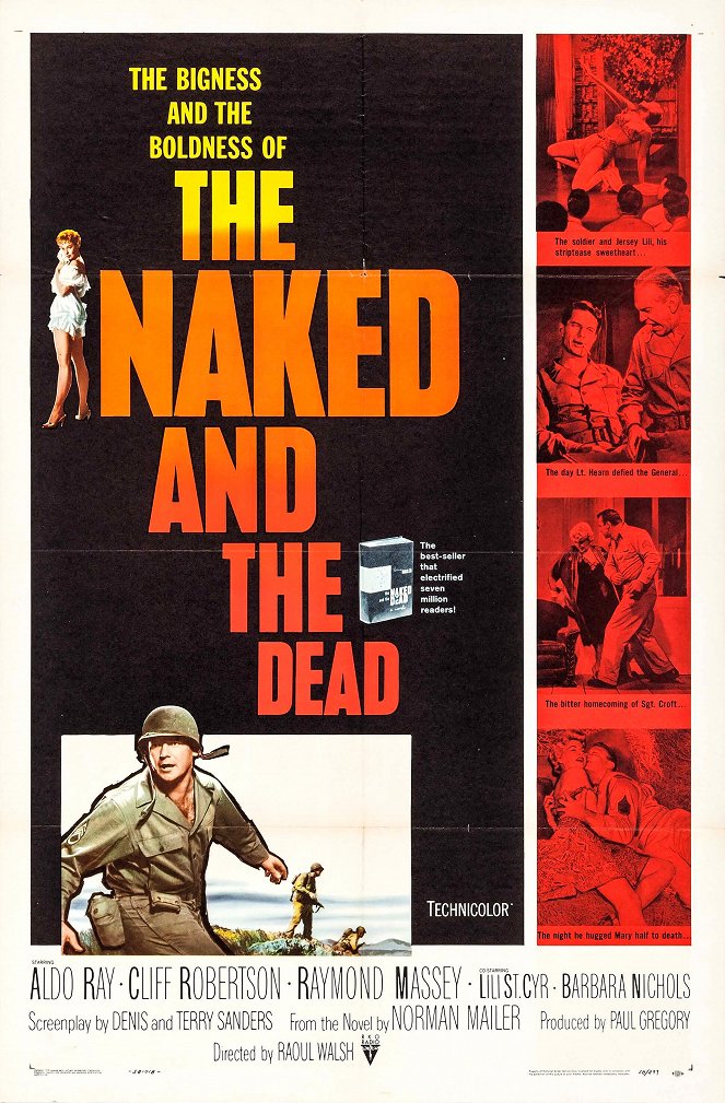 The Naked and the Dead - Plakate